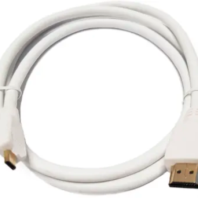Micro-USB-Kabel mit integriertem Schalter Weiß - OKdo