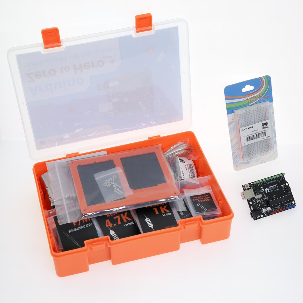 Gravity: Intermediate(advanced) Kit for Arduino - DFRobot