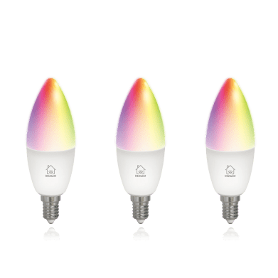 DELTACO Smart Bulb E27 Spiral Filament LED Bulb 5.5W 300lm G125 WiFi –  Dimmable White LED Light - OKdo