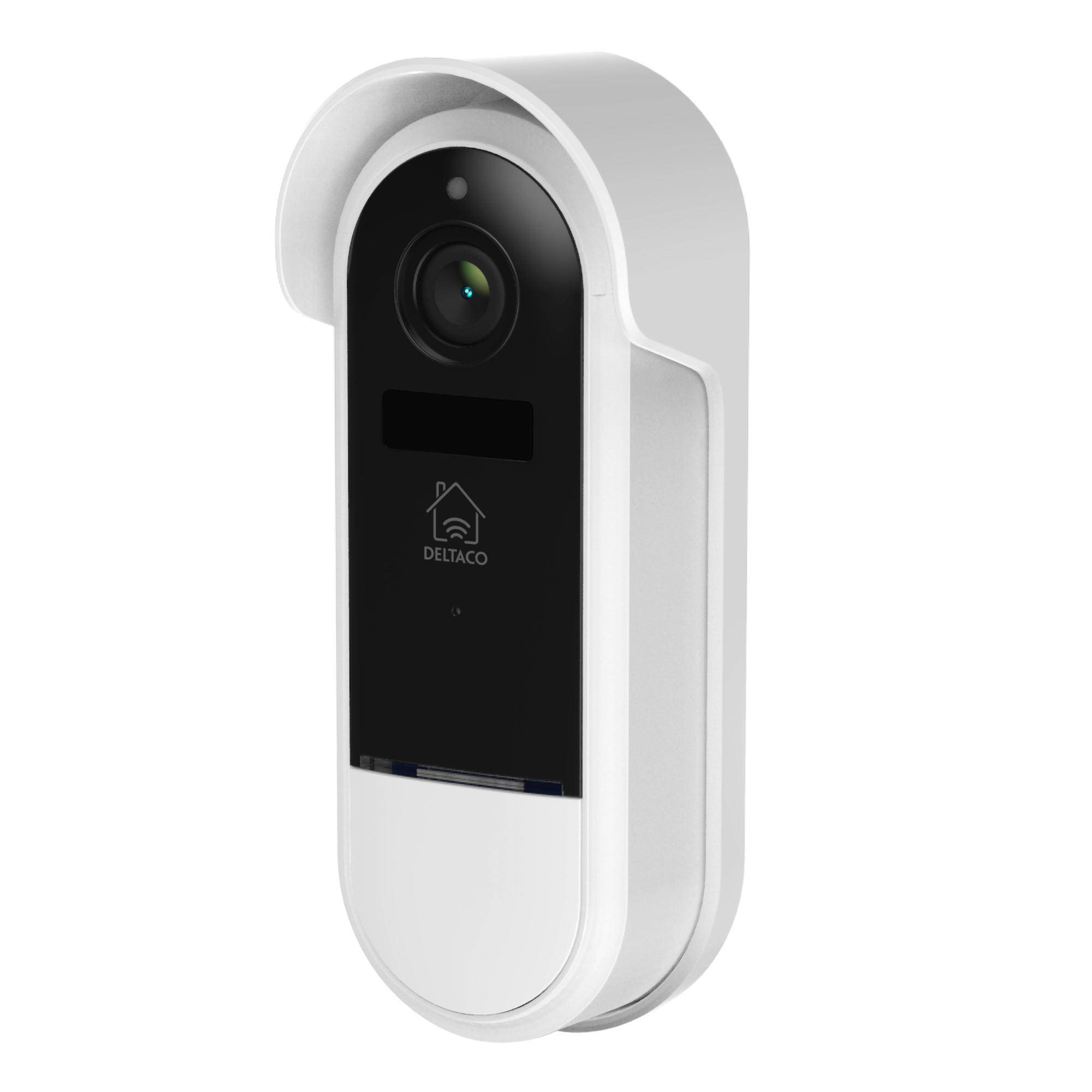 DELTACO Smart Home Doorbell Camera, 2MP, 1080p, WiFi, IP65 - OKdo