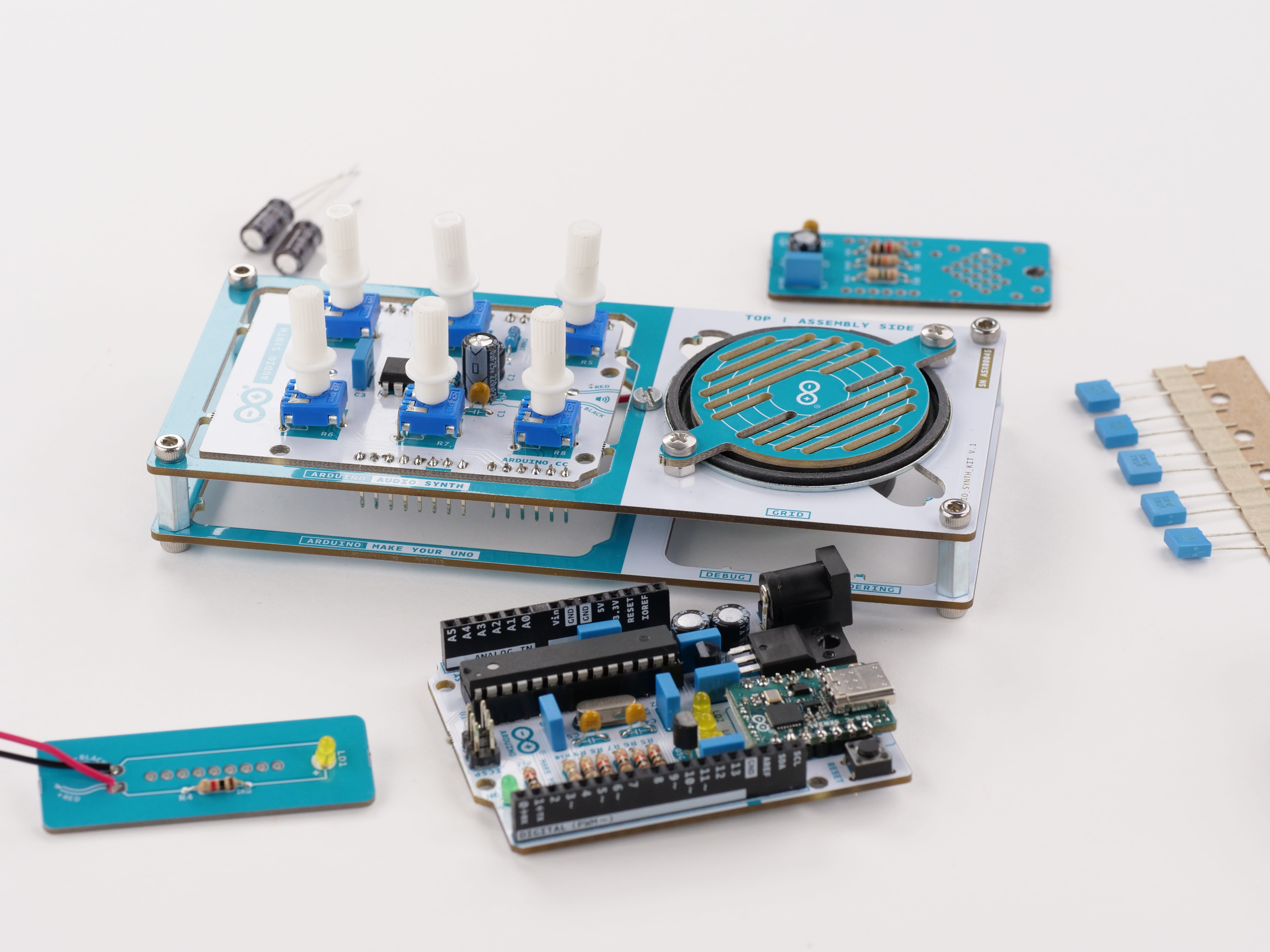 K030007-6P Arduino, Kit de démarrage, Arduino UNO Kit de