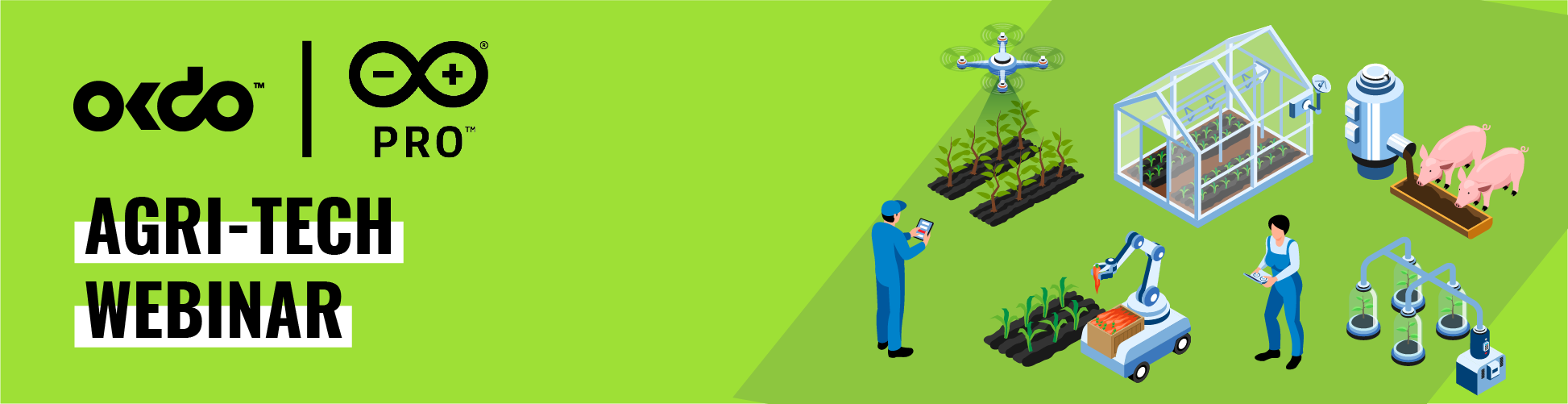webinar) IoT in Agriculture with OKdo & Arduino PRO Technology